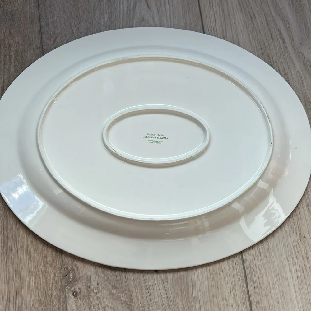 Williams Sonoma Christmas Serving Platter from the Vintage Holiday Collection